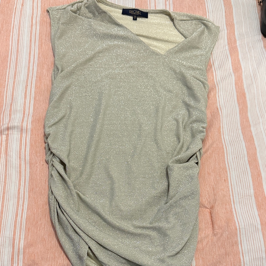 Rachel Rachel Roy Shimmering Cream Blouse